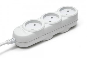 Сетевой удлинитель Powercube PC-Y-2-05-3 3м (5 розеток) серый (пакет ПЭ)