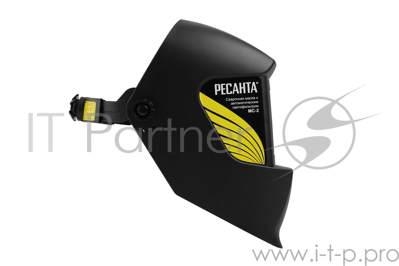 Защитные очки, Маски для сварки, Защитные щитки Ресанта МС-2 65/14 Сварочная маска Черная {питание - Батарея солнечная и литиевая} 4606059016410