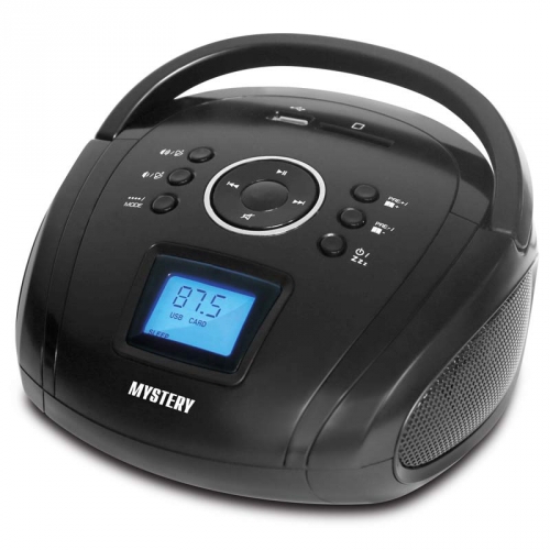 Аудиомагнитола Mystery BM-6004UB черный