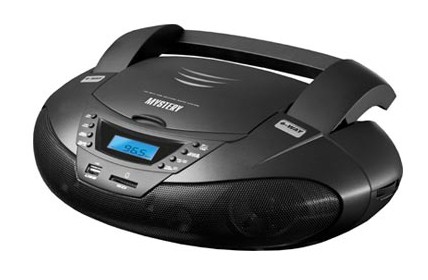 Аудиомагнитола Mystery BM-6108U черный