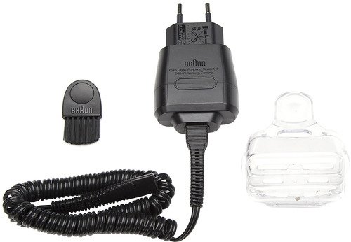 Бритва сетчатая Braun Series 3 3040s черный/синий