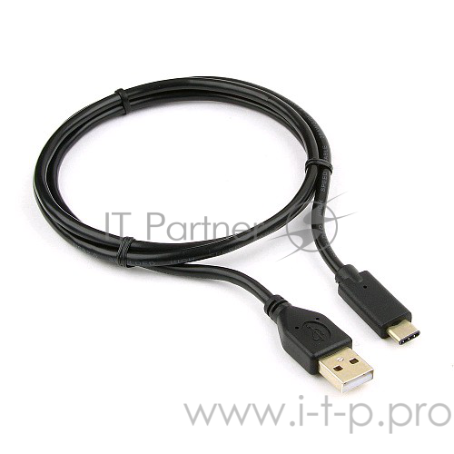 Кабель USB2.0 соединительный USB A-C Gembird Cablexpert CCP-USB2-AMCM-1M (1.0м)