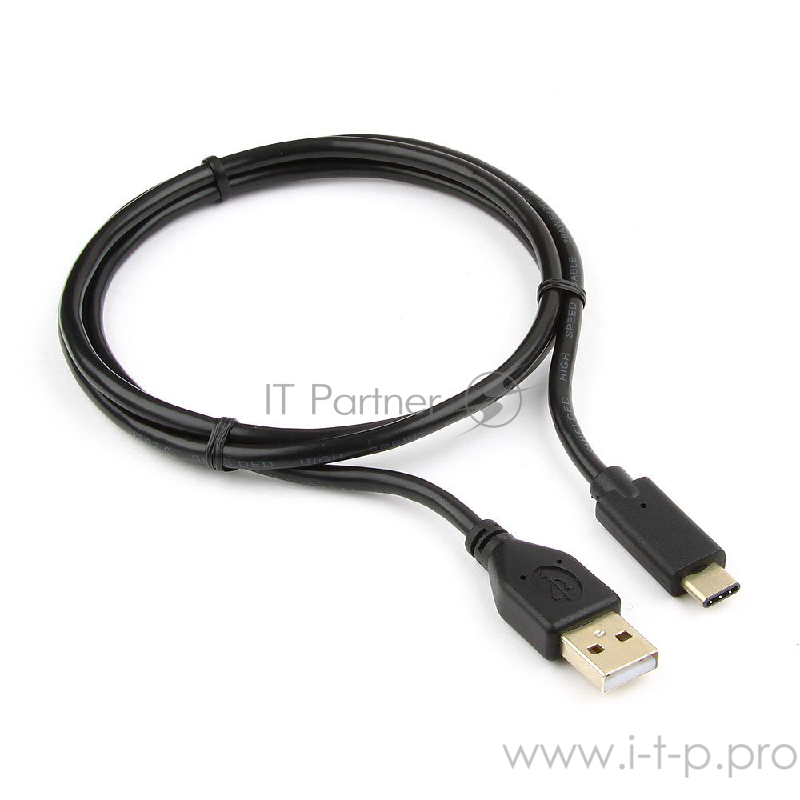 Кабель USB2.0 соединительный USB A-C Gembird Cablexpert CCP-USB2-AMCM-1M (1.0м)