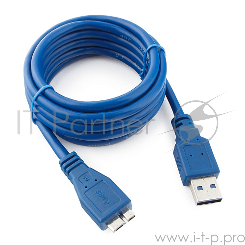Кабель USB3.0 соединительный USB A-microB Gembird Cablexpert CCP-MUSB3-AMBM-6 (1.8м)