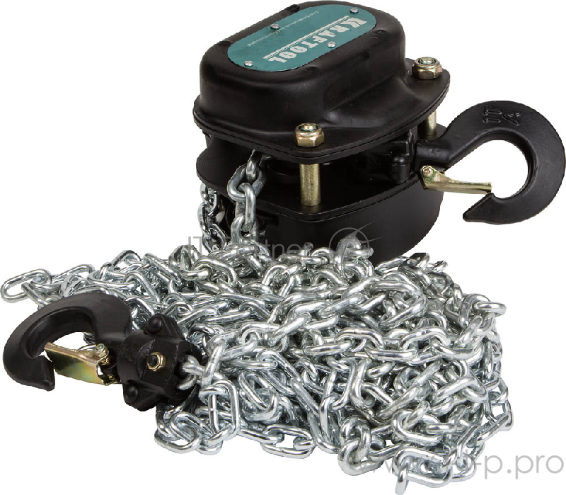 Таль механическая KRAFTOOL 43087-1 таль цепная шестеренная 1т / 3м