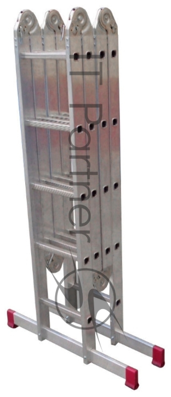 Шарнирная стремянка-трансформер универсальная Krause 5+4+4+5 085078