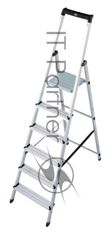 Свободностоящая стремянка с шестью ступенями Krause MONTO SOLIDY 126245