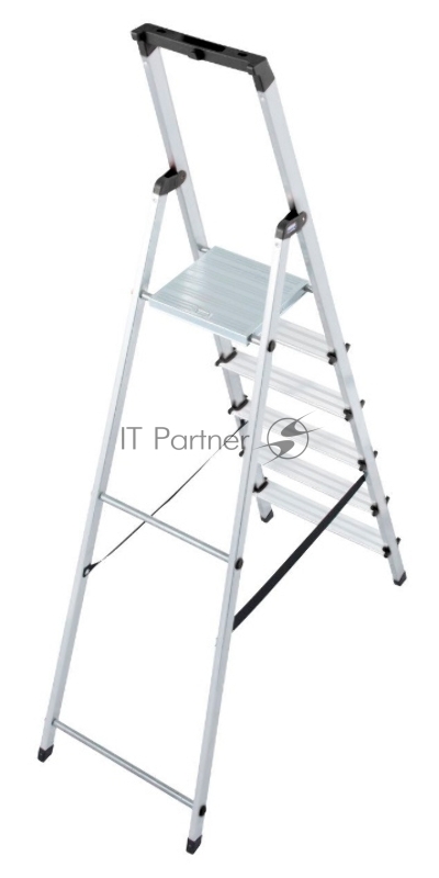 Свободностоящая стремянка с шестью ступенями Krause MONTO SOLIDY 126245