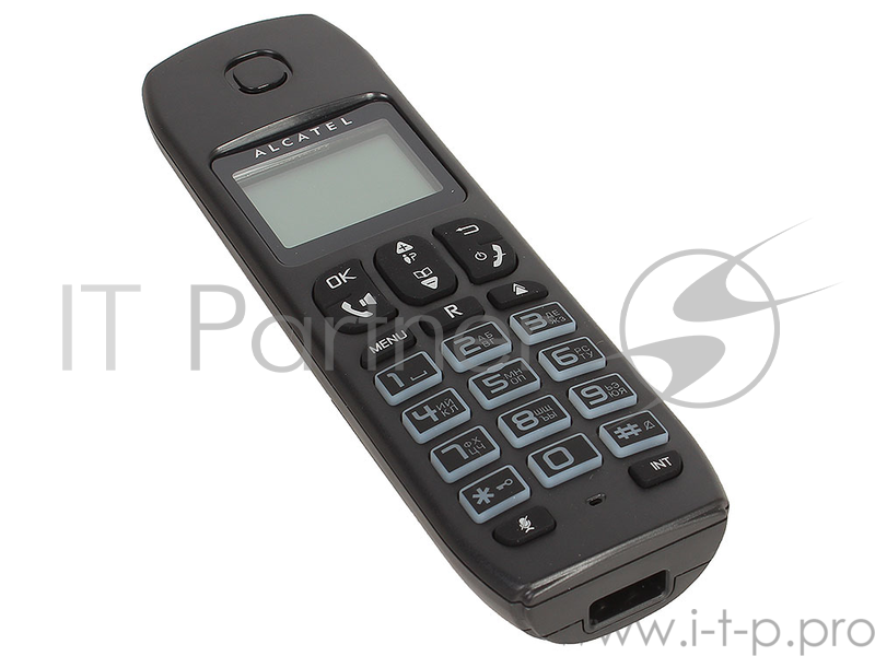 Телефон DECT ALCATEL E192 RU BLACK АОН, Caller ID 19, 10 мелодий