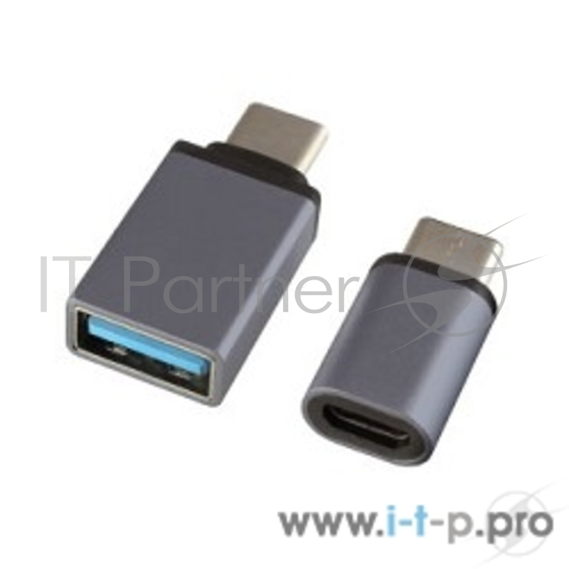 Кабель Ginzzu USB3.1 Type-C/microUSB + USB3.1 Type-C/USB 3.0, черный (GC-885B)