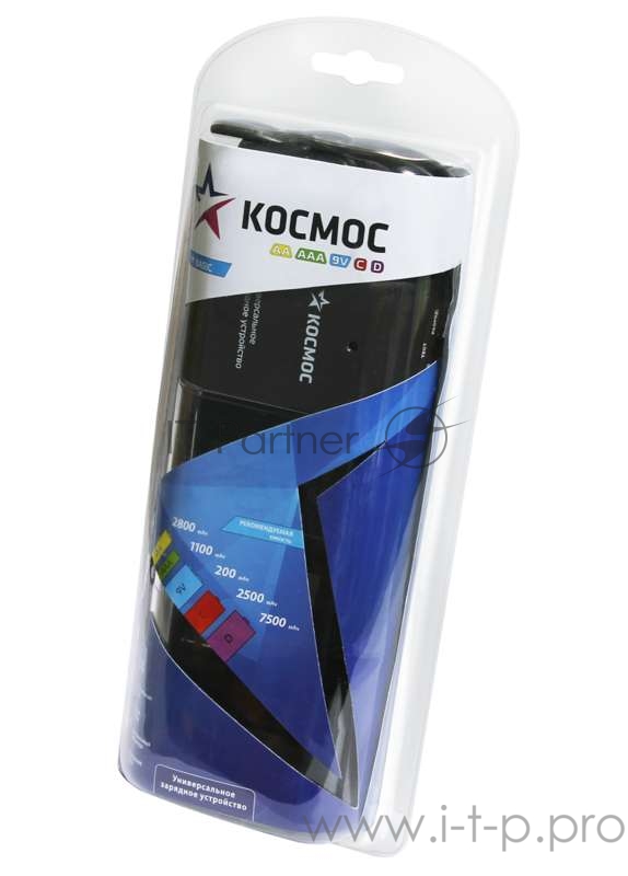 Зарядное устройство КОСМОС KOC509 509 (без аккум) (1-4 АА/ААА c d 2х9v)