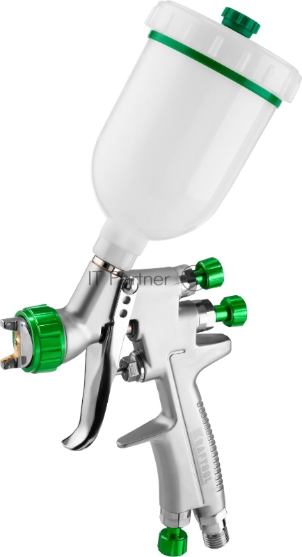 Краскопульт пневматический KRAFTOOL PRO Jeta 3000 mini HVLP, сопло: 0.8 мм, макс. 85-140 л/мин