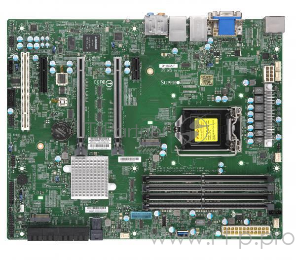 Серверная материнская плата C246 S1151 ATX MBD-X11SCA-F-B SUPERMICRO