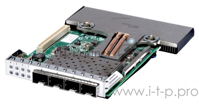 Адаптер Dell 540-BBEV QLogic 57840S Quad Port 10Gb SFP+ Direct Attach Rack Network Daughter Card