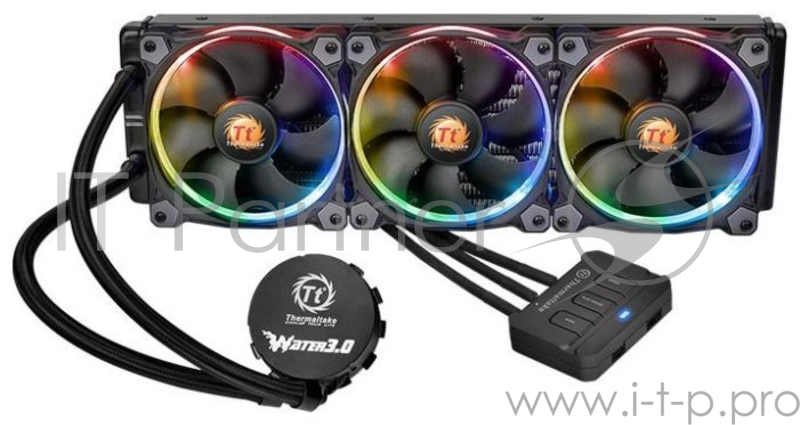 Вентилятор Thermaltake Premium Floe Riing RGB 360 (CL-W158-PL12SW-A)
