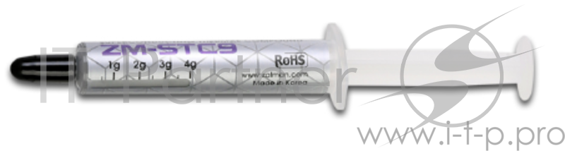 Кулер Zalman ZM-STC9 superconducting thermal compound, thermal conductivity 9.1W/m-k, viscosity 250Pa.s