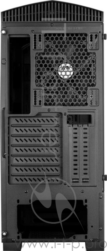 Корпус Aerocool Scar G-BK-v1 черный без БП ATX 1x120mm 2xUSB2.0 2xUSB3.0 audio bott PSU