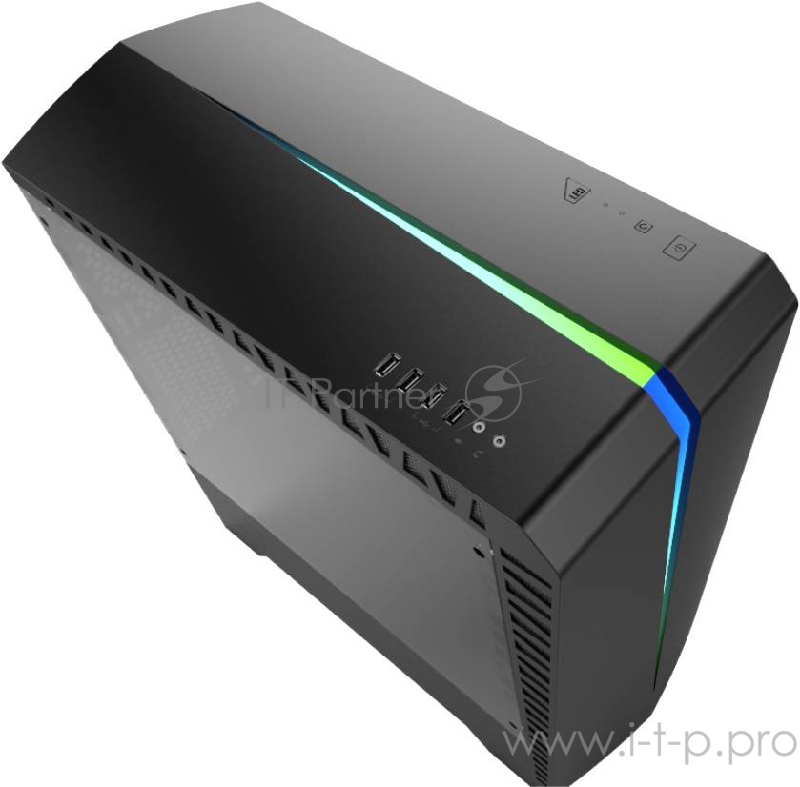 Корпус Aerocool Scar G-BK-v1 черный без БП ATX 1x120mm 2xUSB2.0 2xUSB3.0 audio bott PSU