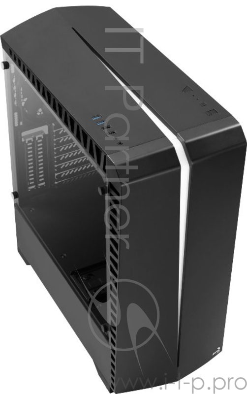Корпус Aerocool Scar G-BK-v1 черный без БП ATX 1x120mm 2xUSB2.0 2xUSB3.0 audio bott PSU