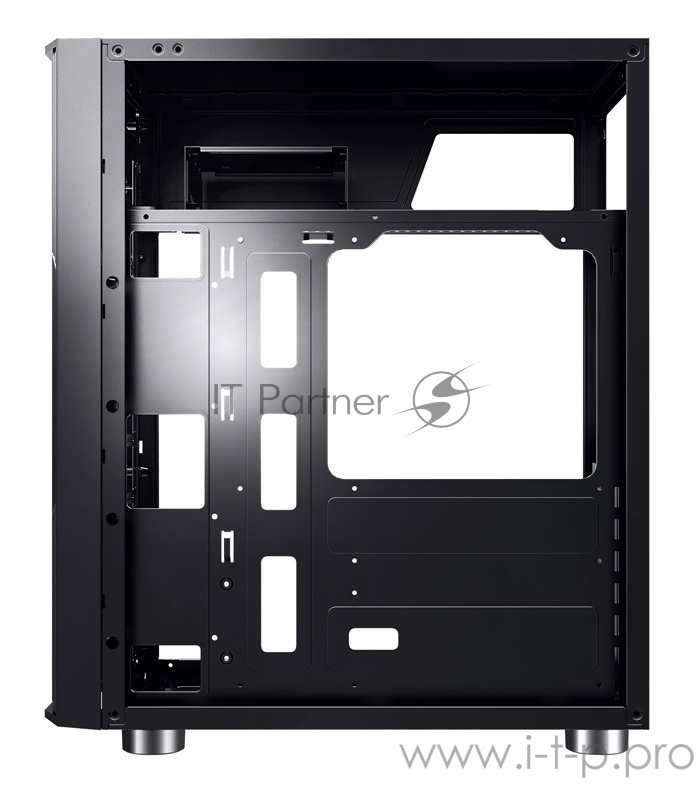 Корпус Formula F-3401 черный без БП ATX 3x120mm 2xUSB2.0 1xUSB3.0 audio bott PSU