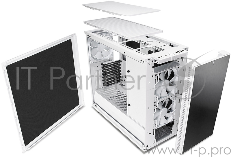 Корпус Fractal Design Define R6C белый без БП ATX 7x120mm 7x140mm 2xUSB2.0 2xUSB3.0 audio front door bott PSU