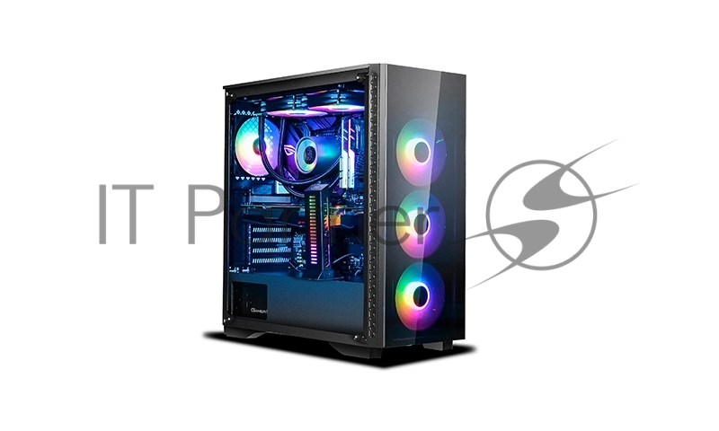 Корпус Deepcool MATREXX 50 без БП, большое боковое окно, черный, ATX