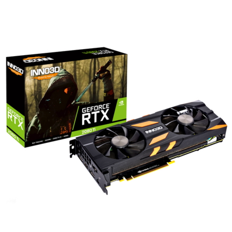 Видеокарта RTX 2080 Ti X2 OC (N208T2-11D6X-2150633) , (595) RTL {10}