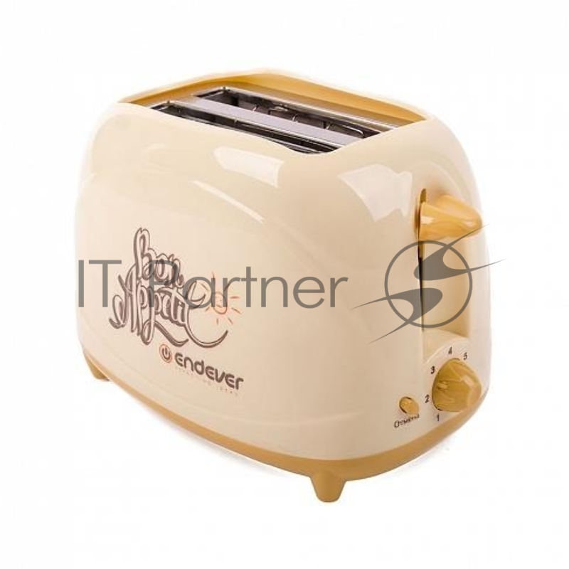 Тостер электрический Endever Skyline ST-107, бежевый