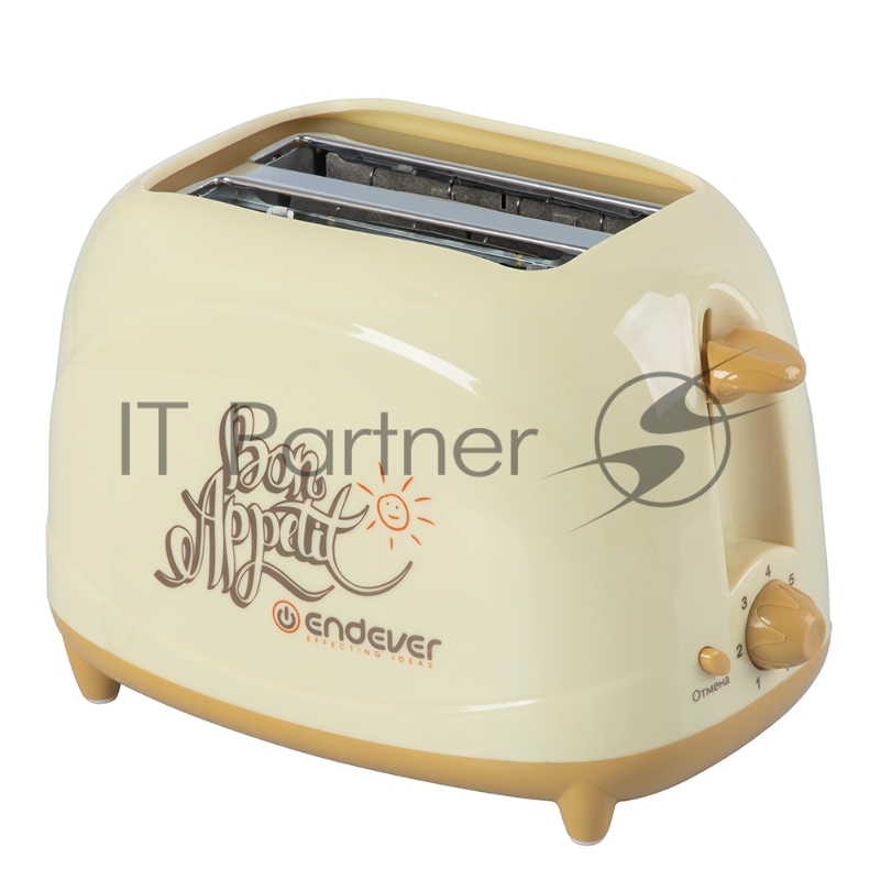 Тостер электрический Endever Skyline ST-107, бежевый