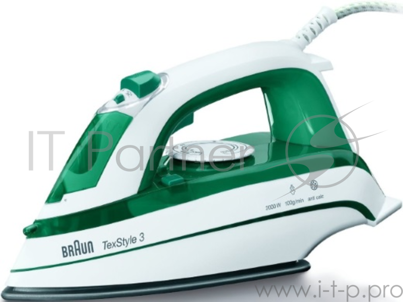 Утюг Braun TS345 2000Вт зеленый/белый