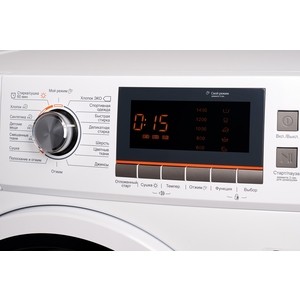 Стиральные машины Weissgauff 85х59.5х47, узкая, сушка, загрузка 8/6 кг, 1400 об, дисплей, 16 программ, А, выбор уровня сушки, таймер 24 ч