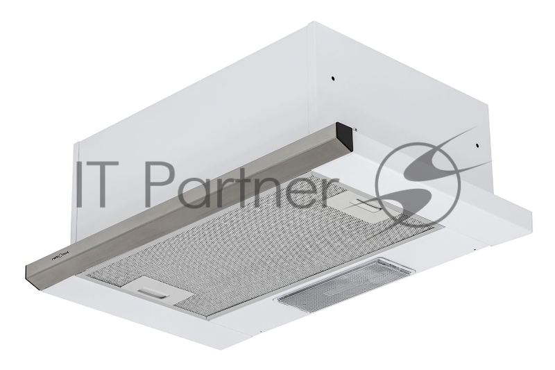 Вытяжка встраиваемая Krona Kamilla 500 slim нержавеющая сталь управление: кнопочное (1 мотор)