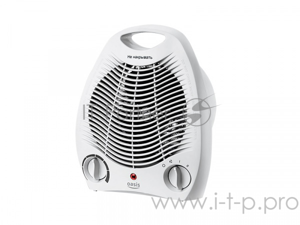 Тепловентилятор спиральный Оазис SB-20 R (Х), спиральный мощность: 1000/2000Вт
