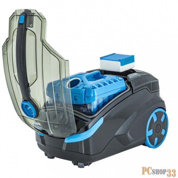 Пылесос моющий Thomas DryBOX Amfibia 1700Вт черный/голубой