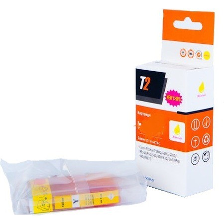 Расходные материалы T2 C13T12844010 Картридж T2 (IC-ET1284) для EPSON Stylus S22/SX125/SX130/SX420W/Office BX305F желтый с чипом