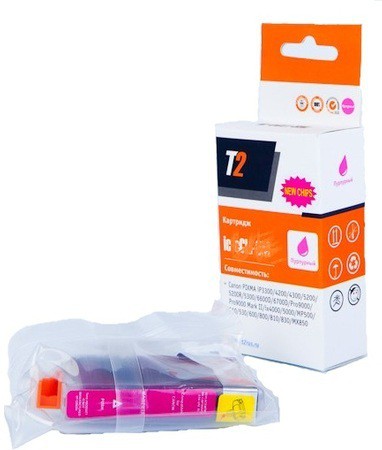 Расходные материалы T2 C13T12834010 Картридж T2 (IC-ET1283) для EPSON Stylus S22/SX125/SX130/SX420W/Office BX305F пурпурный с чипом