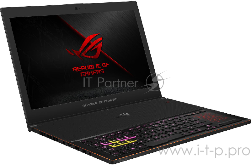Ноутбук ASUS ROG GX501GI Intel i7 8750H/24Gb/1Tb SSD/No ODD/15.6 FHD IPS/NVIDIA GeForce GTX1080 8Gb GDDR5/Camera/Wi-Fi/Windows 10/Aluminum Black