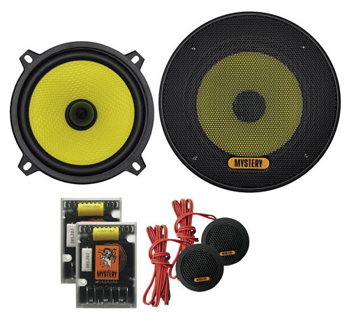 Колонки автомобильные Mystery Professional MF 5.2 200Вт 91дБ 4Ом 13см (5дюйм) компонентные двухполос