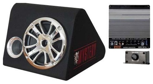 Сабвуфер автомобильный Mystery MBV-301A 180Вт активный (30см/12)