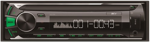 Автомагнитола ACV AVS-1713G 1DIN 4x45Вт