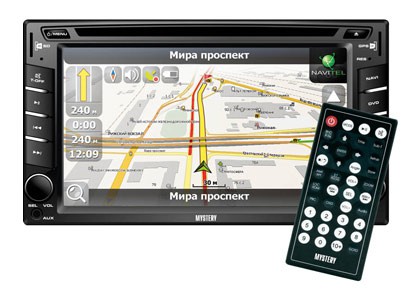 Автомагнитола CD DVD Mystery MDD-6270NV 2DIN 4x50Вт