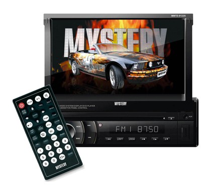 Автомагнитола CD DVD Mystery MMTD-9122S 1DIN 4x50Вт