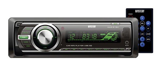 Автомагнитола Mystery MAR-818U 1DIN 4x50Вт