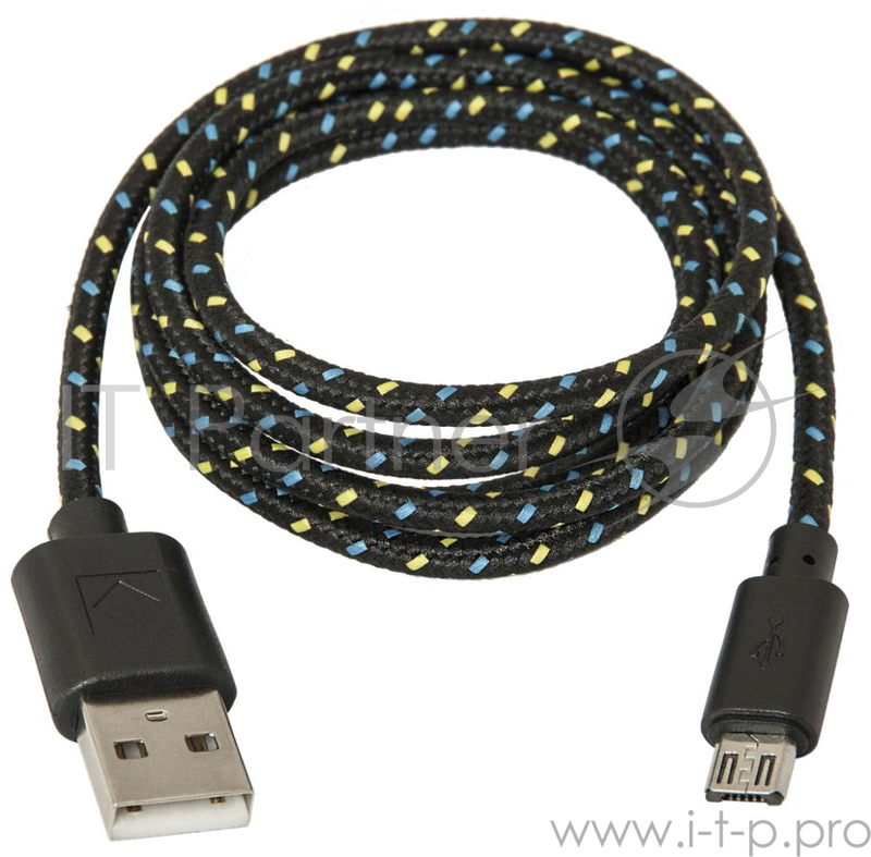 Кабель USB2.0 соединительный USB A-microB Defender USB08-03T 87474 (1.0м)