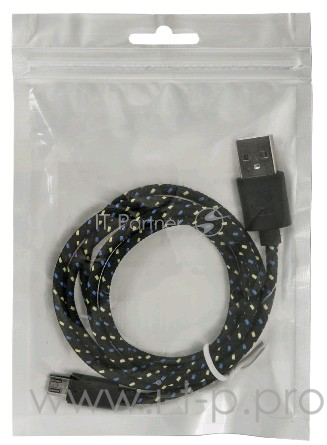 Кабель USB2.0 соединительный USB A-microB Defender USB08-03T 87474 (1.0м)