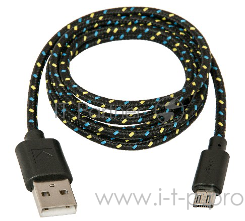 Кабель USB2.0 соединительный USB A-microB Defender USB08-03T 87474 (1.0м)