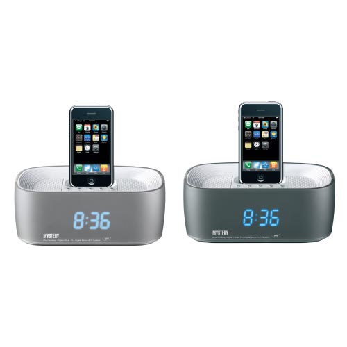 Микросистема с поддержкой IPod MYSTERY MIP-12 grey