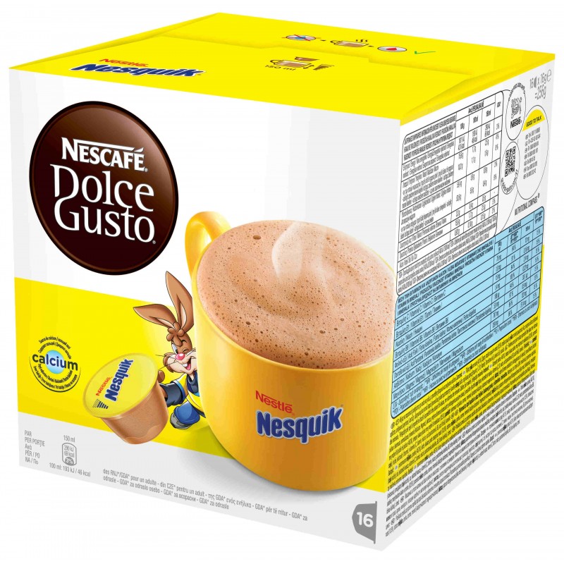 Капсулы для кофемашин капсульного типа Krups NESCAFE Dolce Gusto Chocno (упак.:8шт)