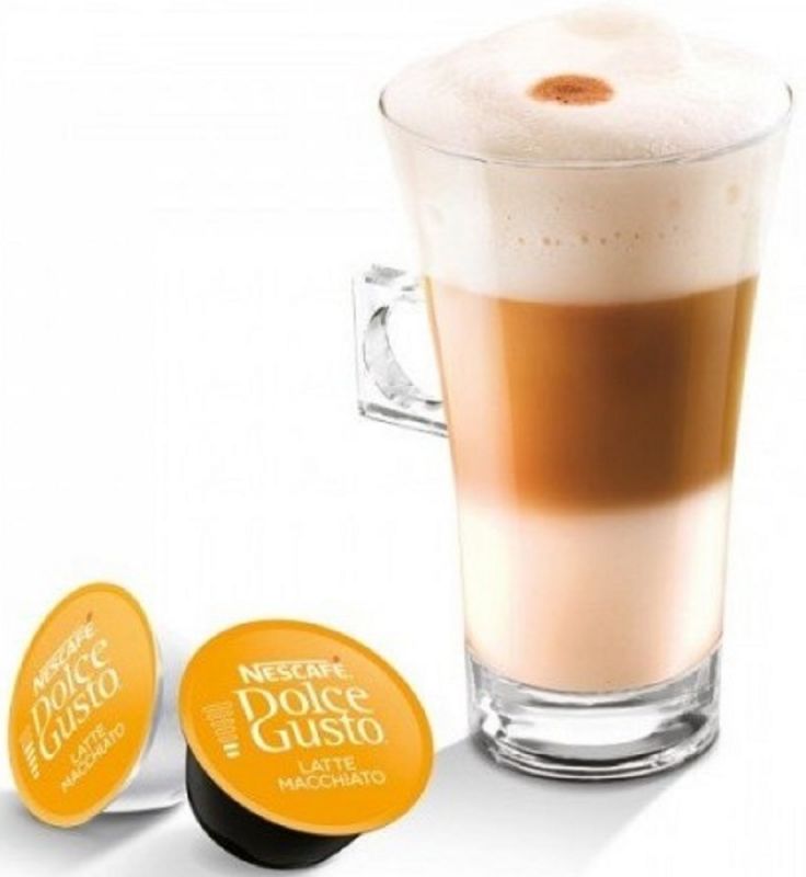Капсулы для кофемашин капсульного типа Krups NESCAFE Dolce Gusto Latte Macchiato (упак.:8шт)