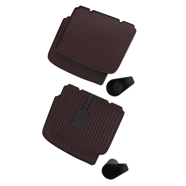 Электрогриль DeLonghi CGH912C, 1500Вт, мех. управл, регул. темп, антипригар, поддон, чёрный серебрис